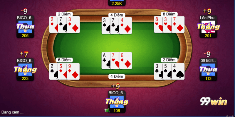 Kinh nghiệm chơi game bài hiệu quả trên 99win