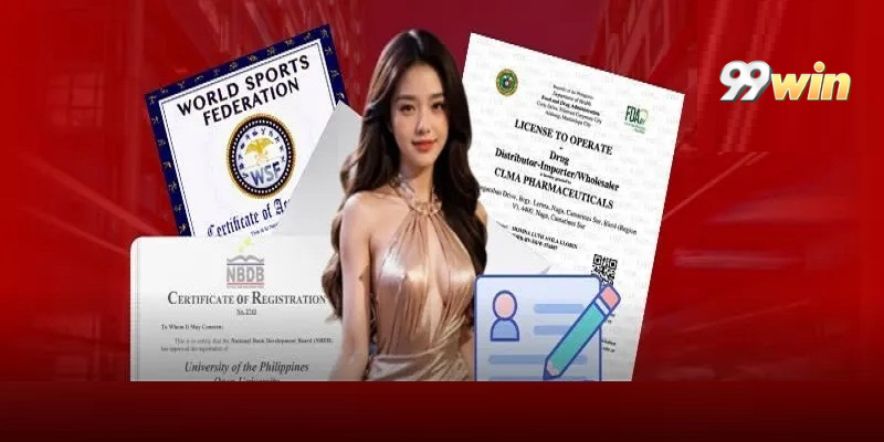 Vì sao nên chọn nhà cái có giấy phép hợp pháp như 99win?